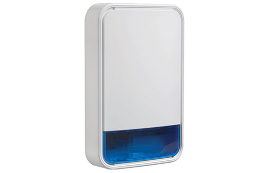 Neo PowerG Wireless Outdoor Siren/Strobe - 433MHz, c/w 2 x 3.6VDC 7Ah lithium battery pack