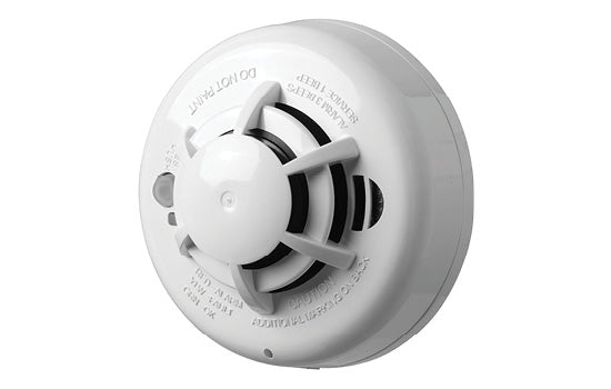 Neo PowerG Wireless Smoke and Heat Detector - 433MHz, photoelectric, c/w 3x AAA batteries