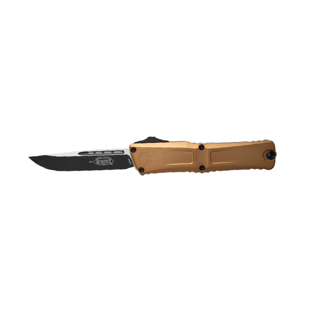 Microtech Combat Troodon S/E Gen III OTF Knife Tan Al - 1143-1TA