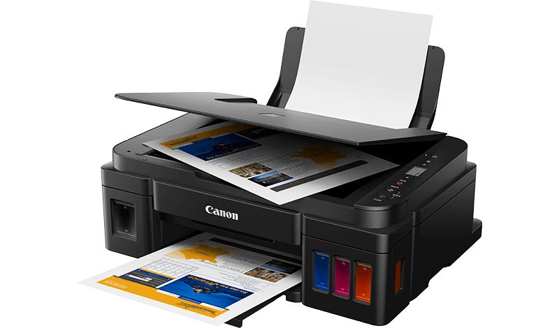Canon PIXMA G2410 Multi-function Colour Inkjet Printer  (Ink Cartridge)