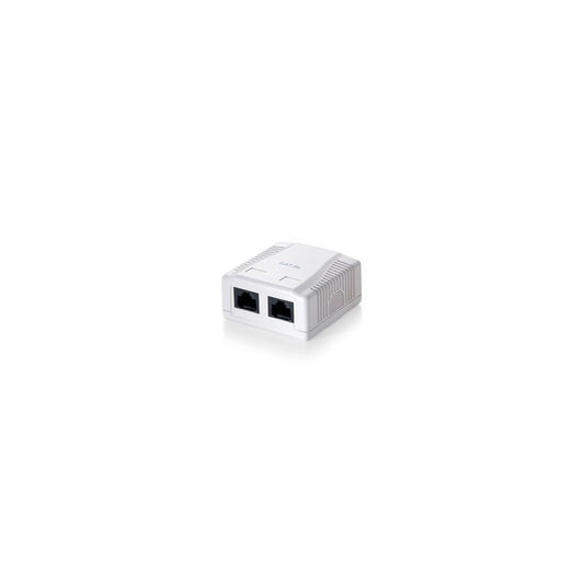 EQUIP WALLBOX, CAT5E UTP 2-PORT