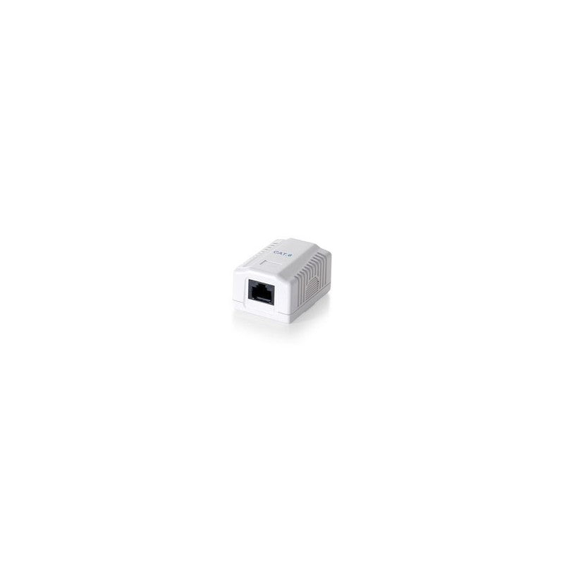 EQUIP WALLBOX, CAT6E UTP 1-PORT