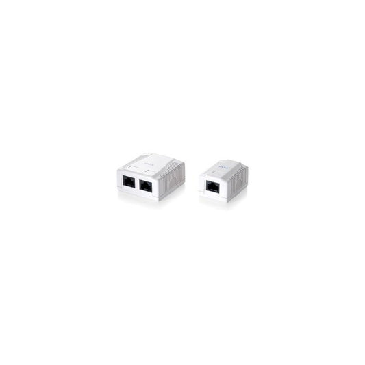 EQUIP WALLBOX, CAT6E UTP 2-PORT