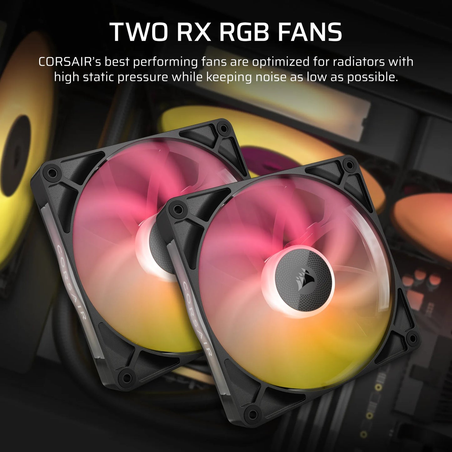 Corsair iCUE LINK TITAN 280 RX RGB Liquid CPU Cooler - RX140 RGB Fans – Fits Intel® LGA 1851/1700; AMD® AM5/AM4.