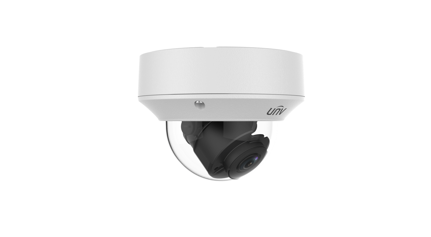 UNV - Ultra H.265 - 2MP Fixed Vandal Dome Camera