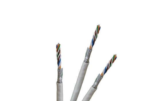 Acconet CAT6 100m CCA STP (Shielded)  Pull Box 100m Indoor Ethernet Cable White
