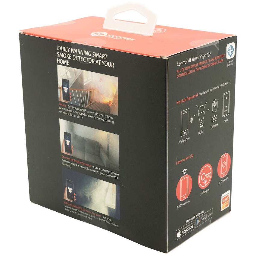 Smart Wi-Fi Smoke Detector Alarm Twin Pack - Guards On Duty Shop & Security Guards