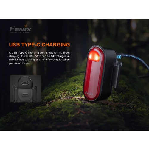 Fenix Taillight BC05R v2.0 Bike Light - Rechargeable