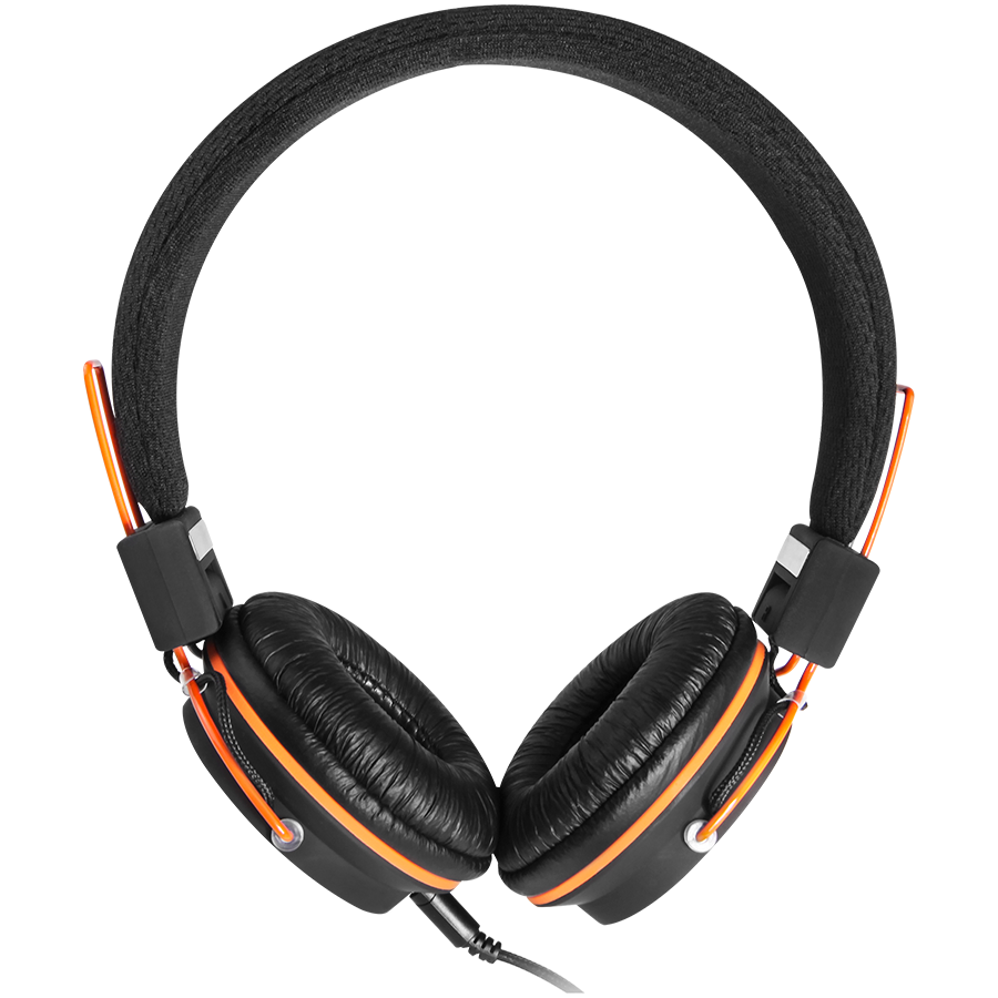 CANYON headset HP-2 Mic 1.2 m Black