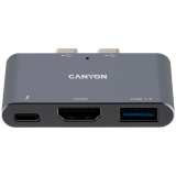 CANYON hub DS-1 3in1 Thunderbolt 3 Space Grey