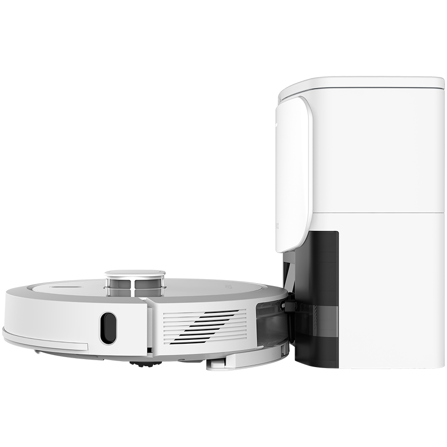 AENO RC4S Robot Vacuum, 2-in-1, HEPA Filter, Auto-Empty Tank, 4000Pa, White