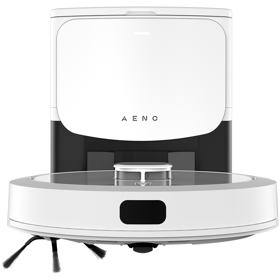 AENO RC4S Robot Vacuum, 2-in-1, HEPA Filter, Auto-Empty Tank, 4000Pa, White