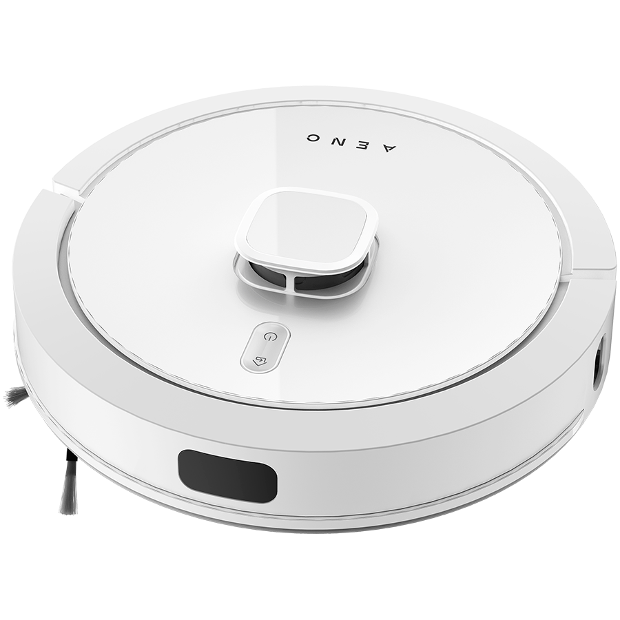 AENO RC4S Robot Vacuum, 2-in-1, HEPA Filter, Auto-Empty Tank, 4000Pa, White