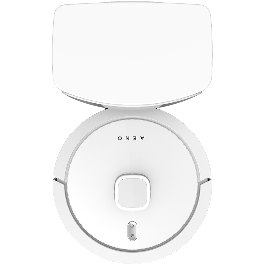 AENO RC4S Robot Vacuum, 2-in-1, HEPA Filter, Auto-Empty Tank, 4000Pa, White
