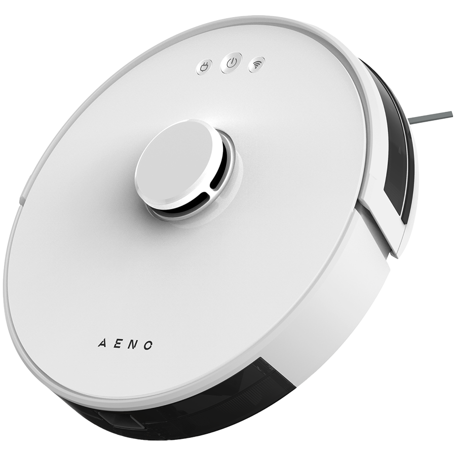 AENO RC2S Robot Vacuum, 2-in-1, Map Navigation, Turbo Mode, 2500Pa, White