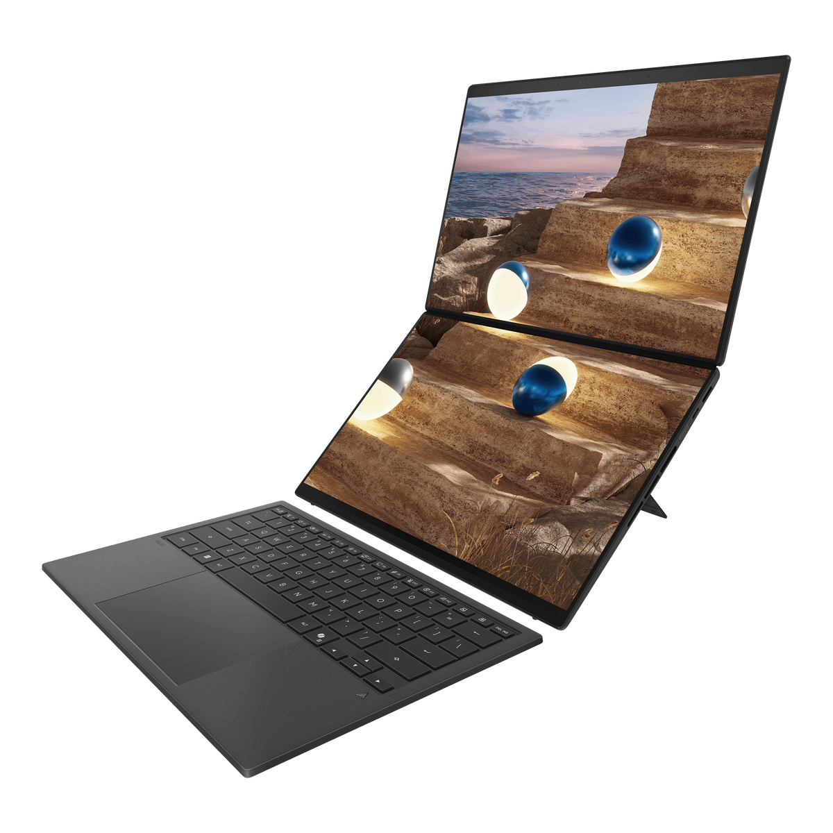 ASUS Zenbook Duo|UX8407AA-OU93220G2X|14'' 3K OLED|TOUCH|500nits|GREY|Ultra X9-378H|LPDDR5X 32GB OB|2TB PCIE SSD|Stylus|WIN 11 PR
