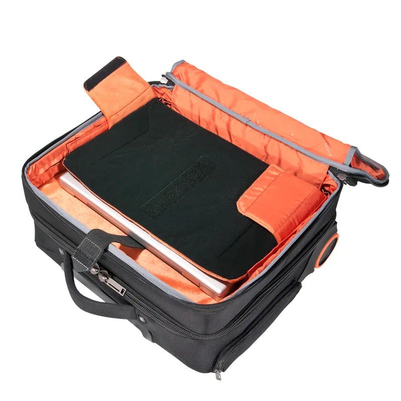 EVERKI JOURNEY TROLLEY BRIEFCASE | Fits up to 16 inch laptops | Smart clothing compartment for short travel days