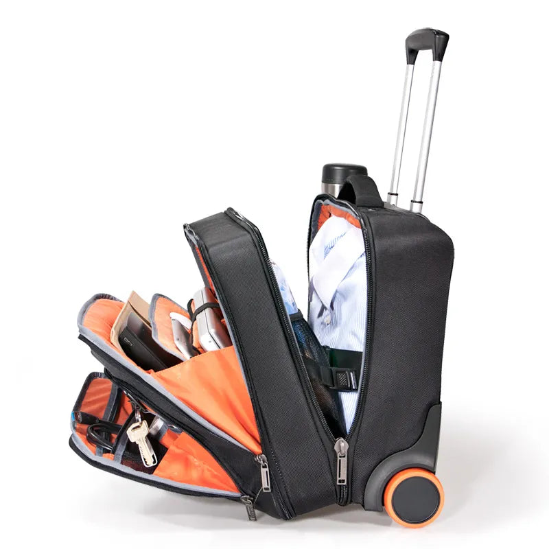 EVERKI JOURNEY TROLLEY BRIEFCASE | Fits up to 16 inch laptops | Smart clothing compartment for short travel days