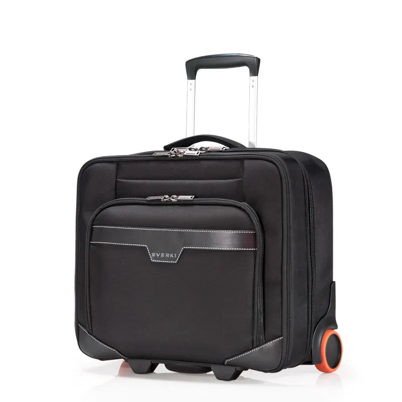 EVERKI JOURNEY TROLLEY BRIEFCASE | Fits up to 16 inch laptops | Smart clothing compartment for short travel days