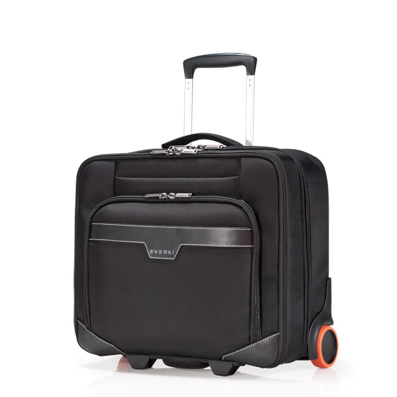 EVERKI JOURNEY TROLLEY BRIEFCASE | Fits up to 16 inch laptops | Smart clothing compartment for short travel days