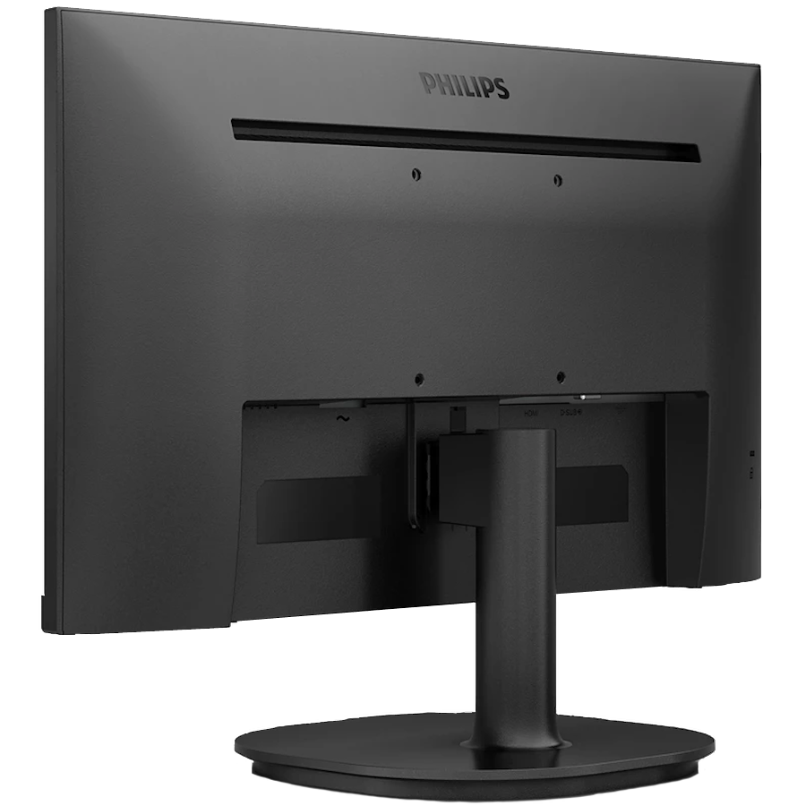 PHILIPS VALUE ANTI-GLARE 21,5" MONITOR VA RESPONSE: 4MS RESOLUTION: 1920 X 1080 (FHD) RR: 100HZ HDMI, VGA, AUDIO OUT SPEAKER: NO POWER SUPPLY: BUILT- IN TILT: YES SWIVEL: NO PIVOT: NO H ADJUST: NO VESA: YES ACCESSORIES: HDMI AND VGA CABLES WARRANTY: 3Y CA
