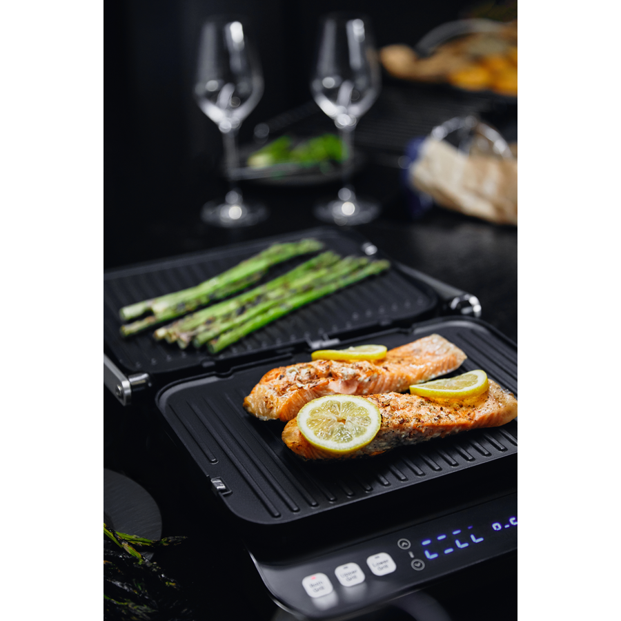 AENO EG1 Electric Grill, 2000W, 3 Modes, Timer, 320×220 mm, Black
