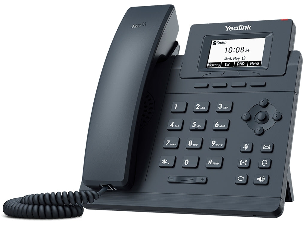 Yealink T30 Single Line Entry Level IP Phone, No PoE, Includes PSU (Project Only)