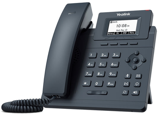 Yealink T30 Single Line Entry Level IP Phone, No PoE, Includes PSU (Project Only)