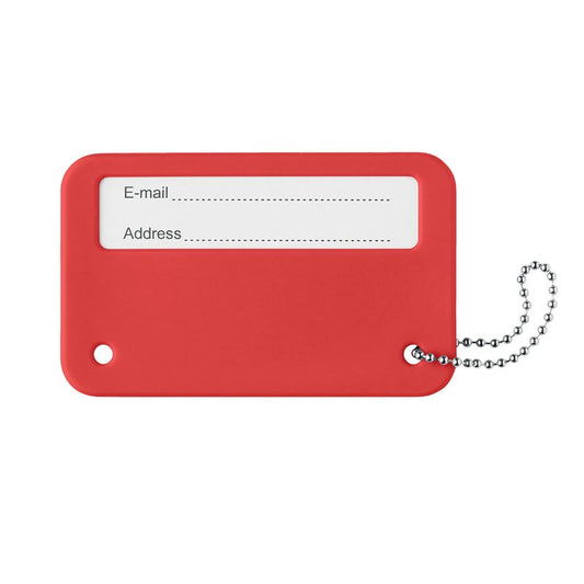 Travel Identity Tag - Red