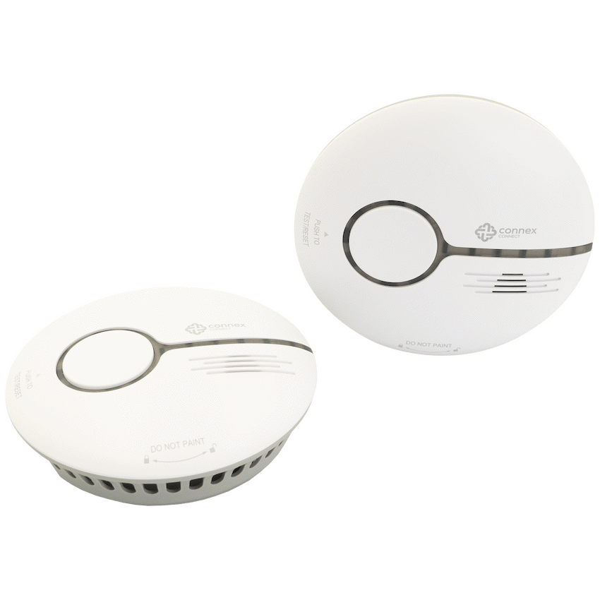 Smart Wi-Fi Smoke Detector Alarm Twin Pack - Guards On Duty Shop & Security Guards