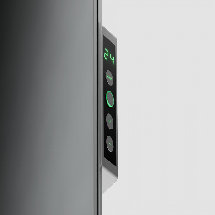 AENO GH5S Premium Eco Smart Heater, LED Display, 700W, SA Plug (M), Grey