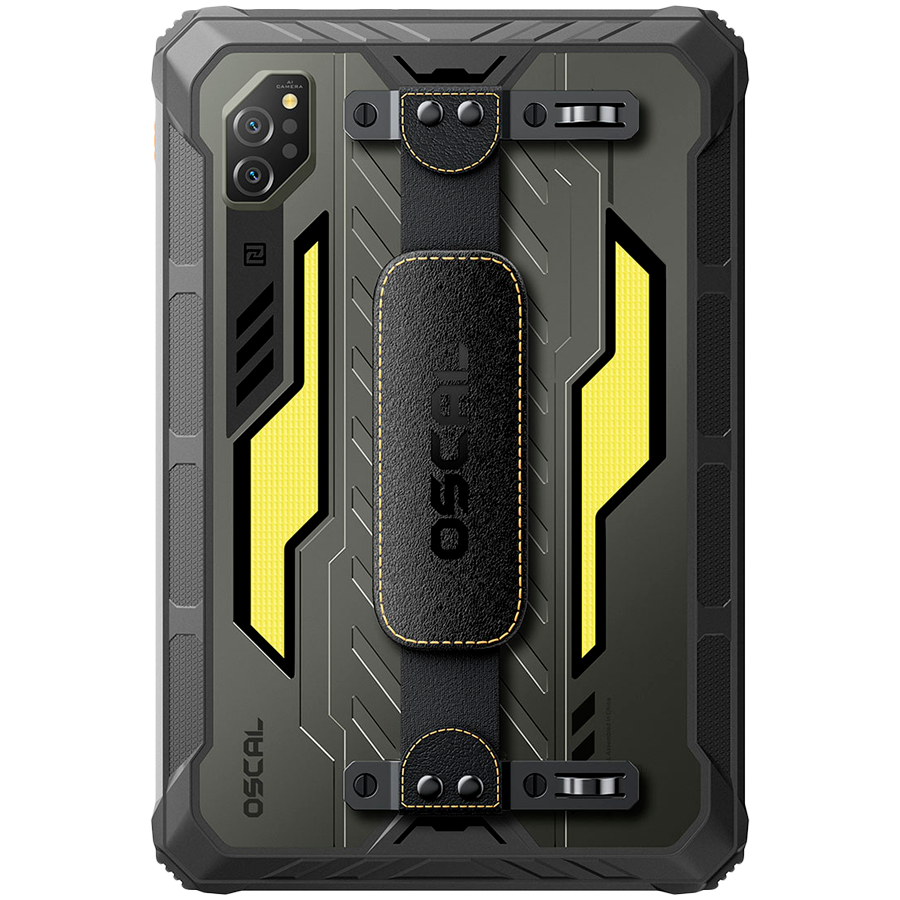 OSCAL Rugged Tab Spider 10 LTE 11-inch FHD IPS 1920x1200 120Hz Octa-core G81 up to 2.0 GHz RAM 8GB ROM 256GB Cam Rear 16+20MP night vision Front 13MP 4G LTE WiFi5 BT 5.0 Battery 22000mAh GPS & IP68/IP69K/MIL-STD-810H Android 15 Black