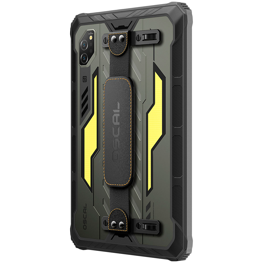OSCAL Rugged Tab Spider 10 LTE 11-inch FHD IPS 1920x1200 120Hz Octa-core G81 up to 2.0 GHz RAM 8GB ROM 256GB Cam Rear 16+20MP night vision Front 13MP 4G LTE WiFi5 BT 5.0 Battery 22000mAh GPS & IP68/IP69K/MIL-STD-810H Android 15 Black