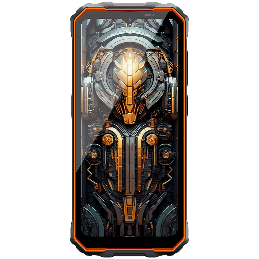 OSCAL Rugged smarthone Marine 2 LTE 6.56-inch HD 720x1612 90Hz Octa-core T615 up to 1.8 GHz RAM 4GB ROM 64GB Cam Rear 16MP Front 8MP 4G LTE WiFi BT Battery 11000mAh GPS+GLONASS+Beidou+Galileo & IP68/IP69K/MIL-STD-810H Android 15 Orange