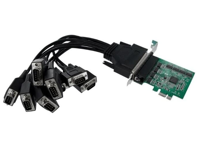 VANTEC UGT-PCE80SR 8 PORT RS232 SERIAL PCIe Card