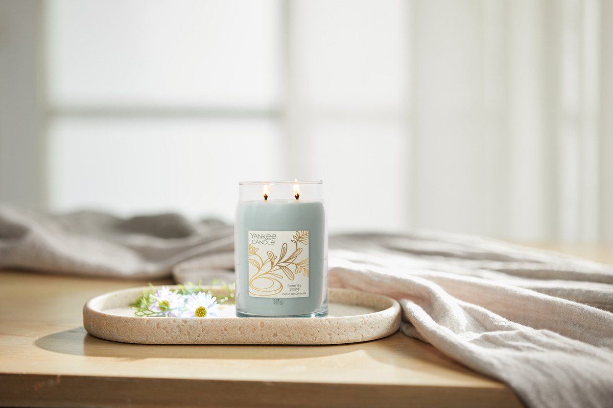 Yankee Candle Signature Large Jar Candle - Serenity Stone