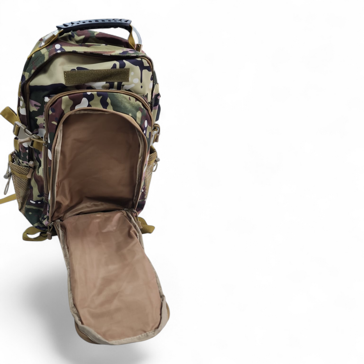 Ballistic Tactical Backpack 30L Multi Camo – Usb & Aux Port Edc Travel Backpack FAS9-16M