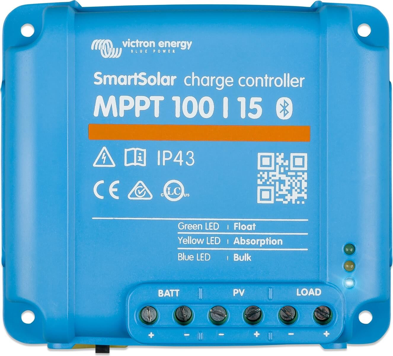 Victron SmartSolar MPPT 100/15 Charge Controller | VIC-SSC10015-MPPT