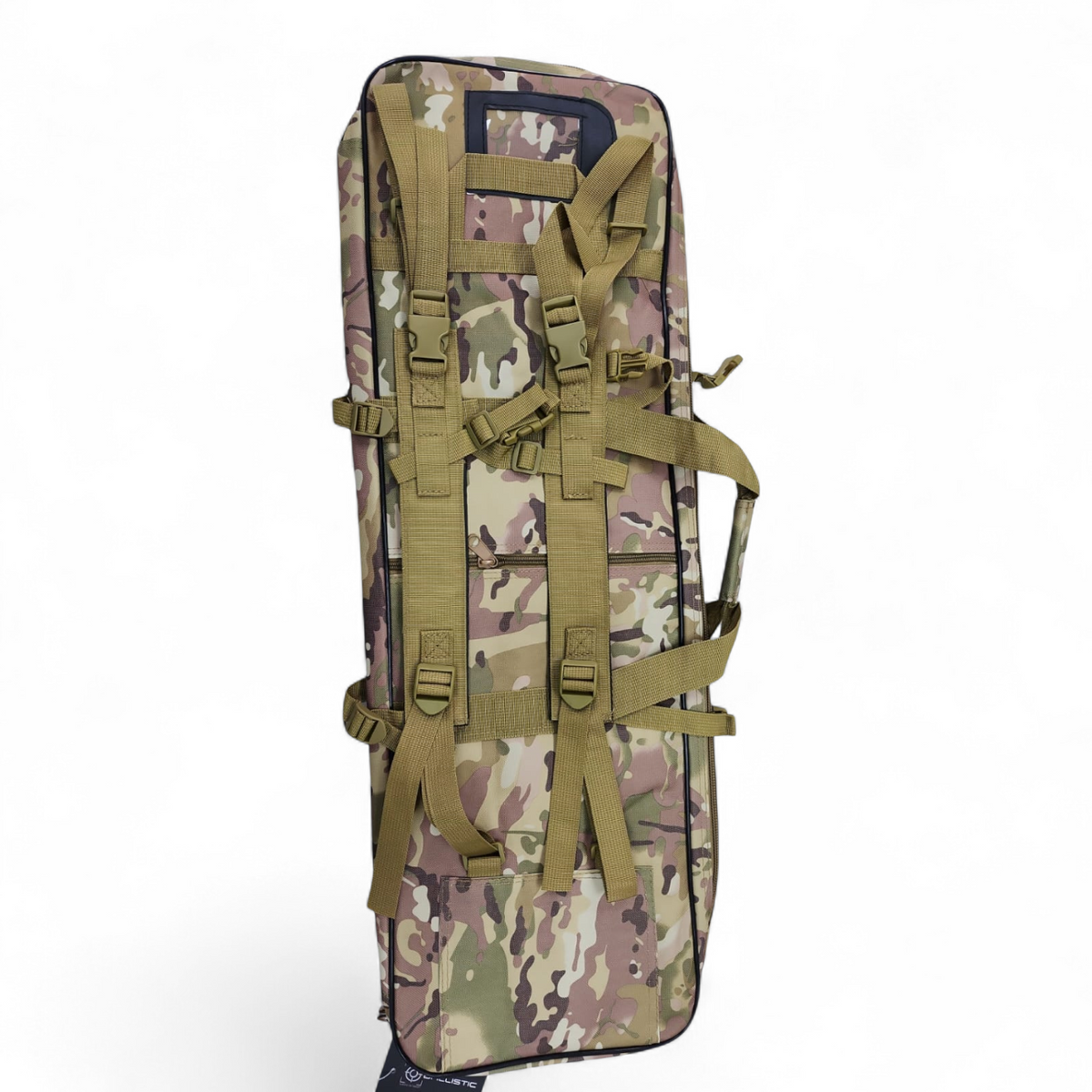 Ballistic Backpack Gun Case 95cm Multicam – Tactical Rifle Carry Bag with Shoulder Straps FAS9-7M