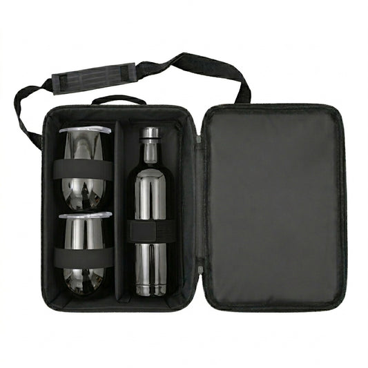 Executive Travel Drinkware Set - Black
