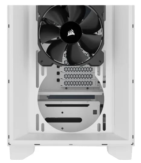 3000D AIRFLOW White Mid-Tower PC Case; 2x 3.5'' |  2x 2.5'' Drive Bays; Up to 360mm Radiator compatible; 2x 120mm fan incl
