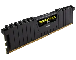 Corsair VENGEANCE® LPX 8GB (1 x 8GB) DDR4 DRAM 2666MHz C16 Memory Kit; 16-18-18-35; 1.2V; Black