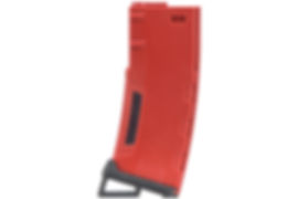 Lancer Tactical 130rd High Speed Mid-Cap Magazine - Black w/ Red Cap (LT-MIDMAG-HSB-R) (RNS41363)