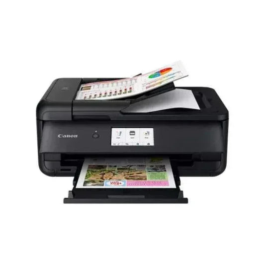 CANON PIXMA TS9540 INKJET MFP 3 IN 1 A3, A3 PRINT, COPY, FAX AND SCAN. CAN PRINT A3, BUT COPY A4 OR STITCH COPY A3. 15 IPM MONO, 10 IPM COLOUR, 4800 X 1200 PRINT RESOLUTION, 1200 X 2400 DPI SCAN RESOLUTION, 100 SHEET FRONT CASSETTE, 100 SHEET REAR CASSETT - Guards On Duty Shop & Security Guards