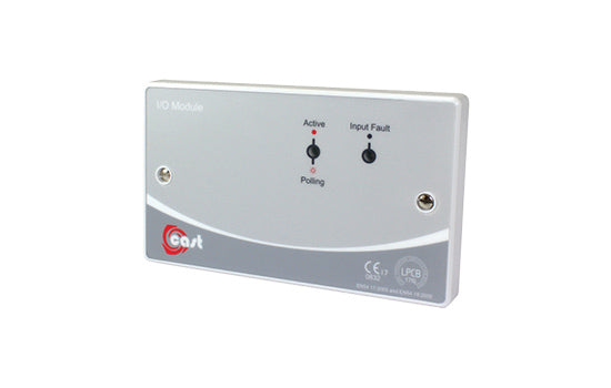 CAST Input Output Module - Up to 20 conventional ActiV dire detectors & 10 manual call points, Any normally open switch monitorwith EOL resistor fitted.