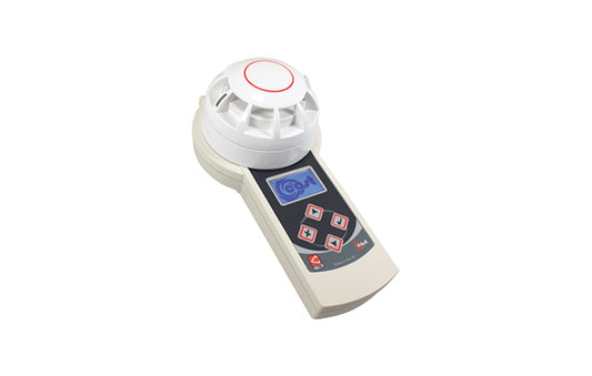 CAST Handheld Device Programmer - Detectors and compact sounders connect directly to the Programmer's built-in Cast base. Requires 4x 1.5V AA batteries