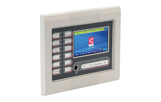 ZFP Flush Compact Controller - c/w ZHN network PCB, Contoller includes touchscreen control module (Z41), Up to 64 Compact Controllers can be connected to a ZFP network.