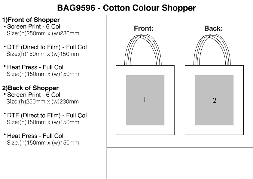 Cotton Colour Shopper