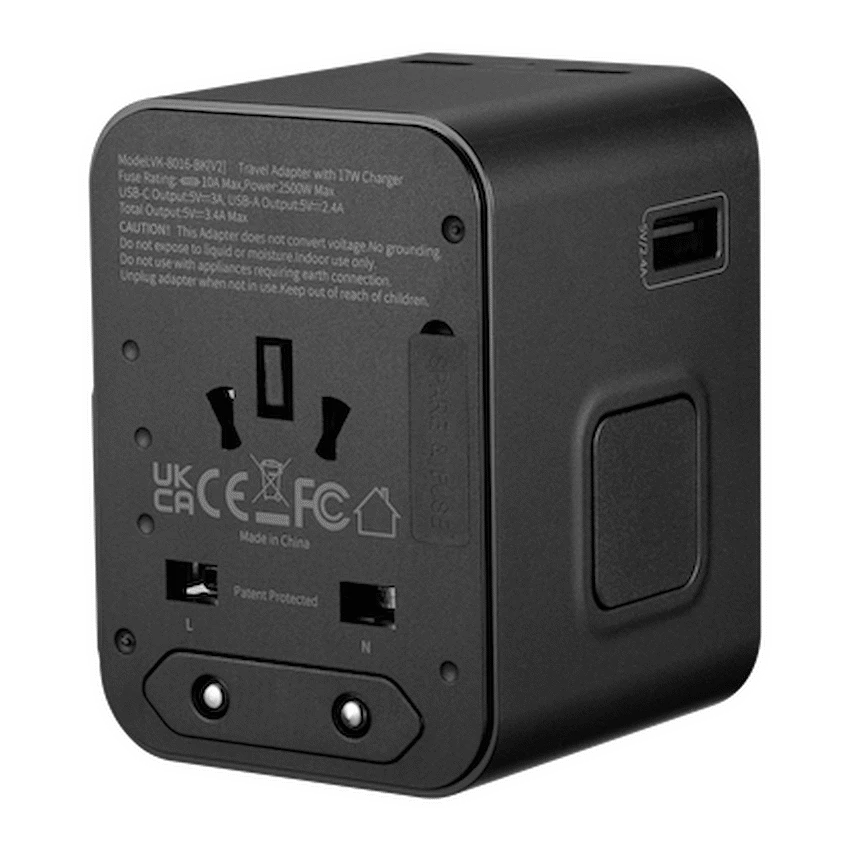 Volkano International Series Travel Adapter