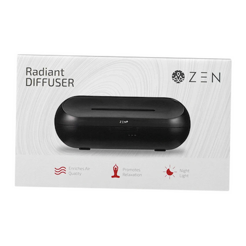 Zen Radiant Diffuser - Black